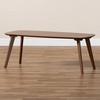 Baxton Studio Dahlia Mid-Century Walnut Finished Coffee Table 159-9735